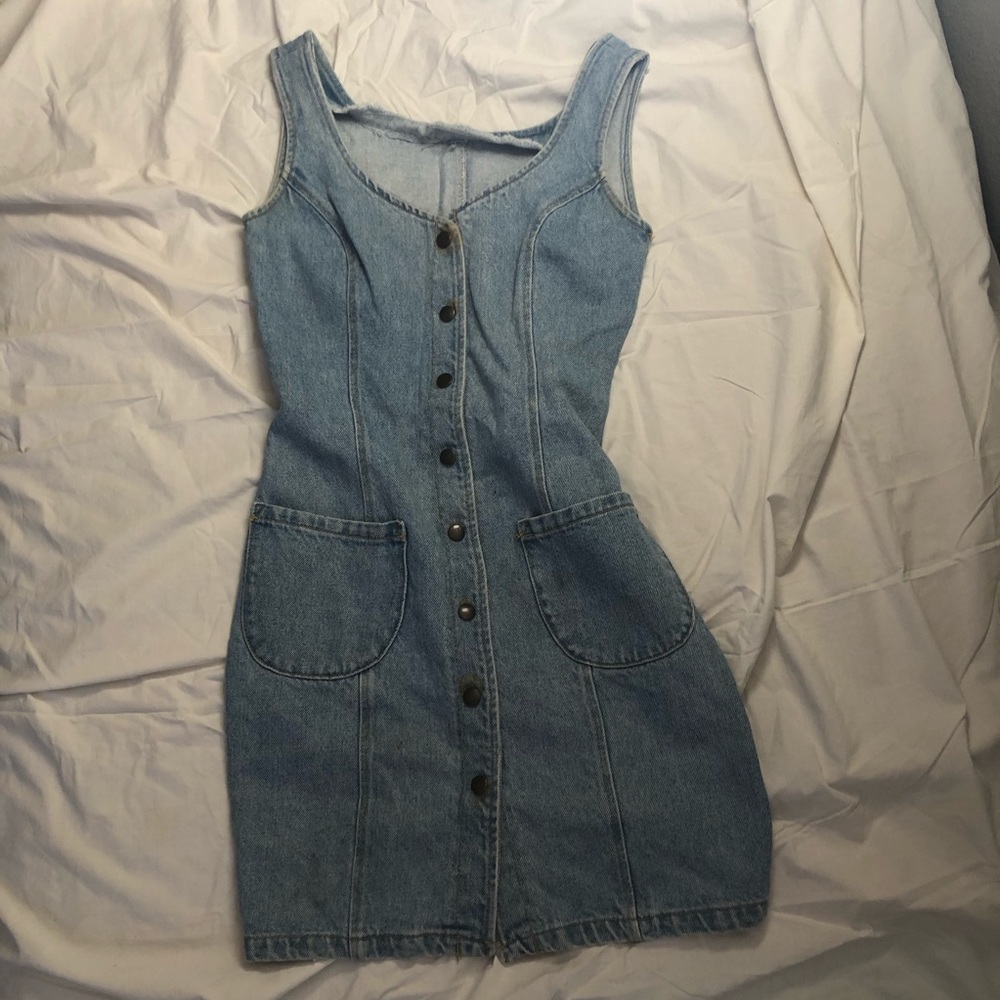 Paris Blues Corset Jean Dress